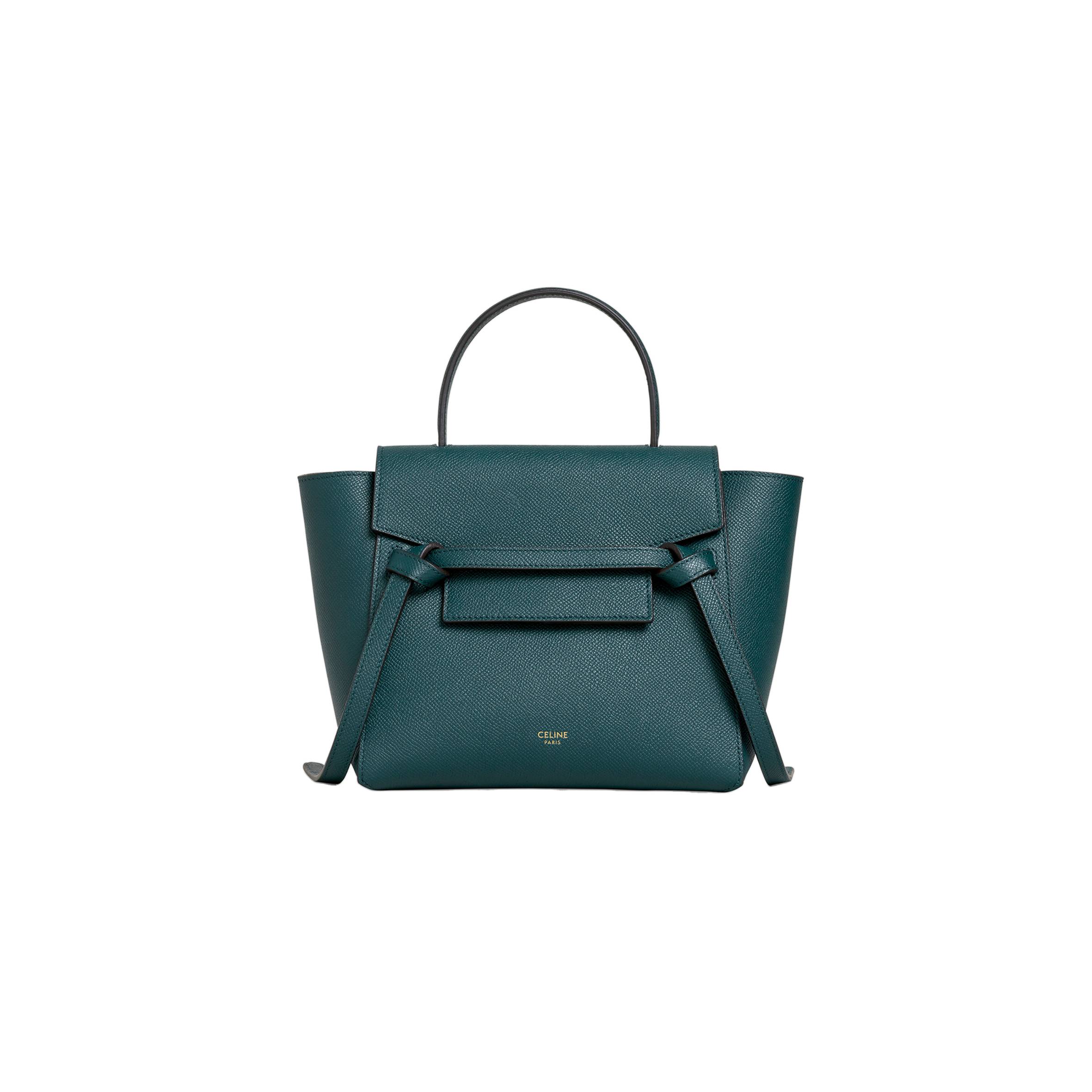 Ce**e nano belt bag in grained calfskin 189003zva.31an (20*17*11cm)